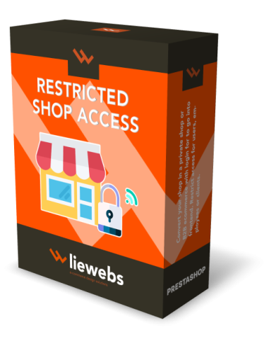 Module Restricted Shop Access (Access to private or B2B shop)