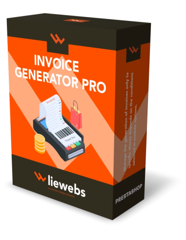 Módulo Invoice Generator PRO (Generador de facturas)