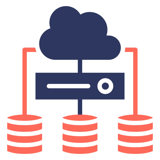 Load balancing with additional use of a dedicated server for databases